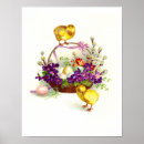 Search for vintage easter eggs posters Basket