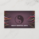 Search for yin yang business cards Karate