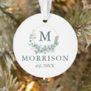 Search for bride and groom ornaments First christmas