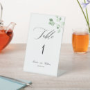 Recherche de nombre de table verte Verdure botanique