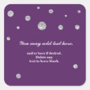 Recherche de pois violet autocollants Moderne