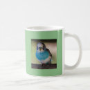 Search for blue parakeet mugs Parakeets