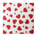 Recherche de motif de coeur carreaux Rouge