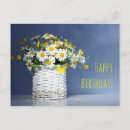 Recherche de panier cartes postales Bleu