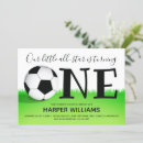 Search for soccer 1st birthday invitations Outdoor