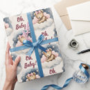 Search for oh baby wrapping paper Pink