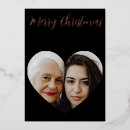Search for customer heart christmas cards Red