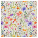 Search for wildflower fabric Colourful