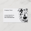 Search for pet portrait business cards Terrier