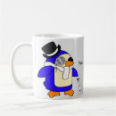 Search for cute cartoon penguin mugs Penguins