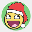 Search for santa face stickers Meme