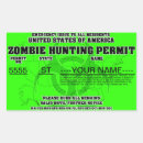 Search for zombie green stickers Halloween