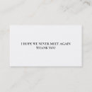 Search for humorous business cards Rude