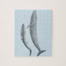 Recherche de baleine bleue puzzles Nature