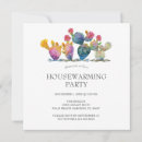 Search for cactus housewarming invitations Modern