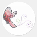 Search for cardinal bird art stickers Birds
