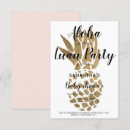 Recherche de ananas exotiques invitations Aloha