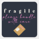 Recherche de courier autocollants Fragile