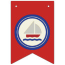 Search for nautical bunting flags Red