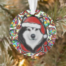 Search for alaskan malamute ornaments Malamutes