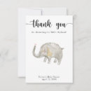 Search for elephant thank you cards Little peanut