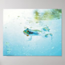 Recherche de grenouille bleue posters Pour tous