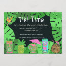 Recherche de tiki bar invitations Cocktail