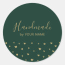 Search for heart pattern labels Green