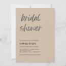 Recherche de vanille invitations Minimaliste