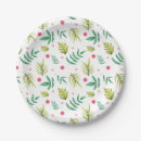 Search for tropical paper plates Party