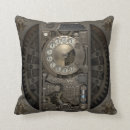 Search for steampunk vintage pillows Mechanical