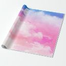 Search for blue cloud wrapping paper Soft