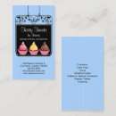 Recherche de vitrine cartes visite Pâtisseries