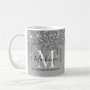 Search for silver grey glitter mugs Modern
