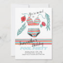 Search for summer pool birthday invitations Swimsuit