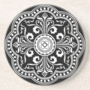 Recherche de motif fleuri dessous de verres Fleurs