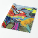Search for toucan wrapping paper Parrots