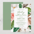 Search for modern watercolor floral invitations Girl