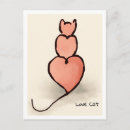 Recherche de chat abstrait cartes postales Félin