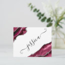 Search for stones note cards Girly