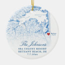 Search for beach wedding ornaments Navy blue