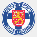 Search for finnish flag stickers Coat of arms