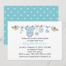 Search for cloth invitations It's a boy
