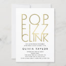 Search for pop the champagne bridal shower invitations Cheers to love