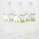 Search for safari water bottle labels Party animals