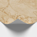 Search for old world map wrapping paper Pattern
