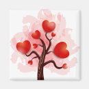 Search for heart tree magnets Romance