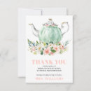 Search for bridal tea thank you cards Vintage
