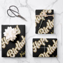 Recherche de sac papier cadeau Typographie