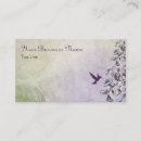 Recherche de joli oiseau cartes visite Fleurs